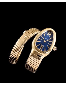Bvlgari 18ct pink-gold Automatic Watch for Women Blue