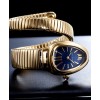 Bvlgari 18ct pink-gold Automatic Watch for Women Blue