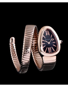 Bvlgari rose-gold Automatic Watch for Women Black
