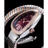Bvlgari 18-carat pink-gold and steel watch Henna