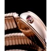 Bvlgari rose-gold stainless steel automatic watch for lady White