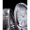 Bvlgari sliver tone stainless steel automatic watch White