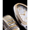 Bvlgari 18ct pink-gold stainless steel and diamond watch White