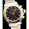 Rolex Men s Daytona Two Tone Watch Black