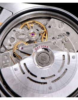 Rolex Men s Daytona Two Tone Watch Silver