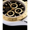 Rolex White Dial Dayton Watch Black