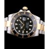 Rolex Gold Submariner Watch Black