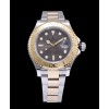 Rolex Gold Men s Yacht Master Watch Light Coffee