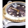 Rolex Gold Men s Yacht Master Watch Light Coffee