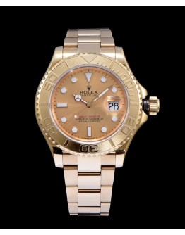 Rolex Gold Men s Yacht Master Watch Golden