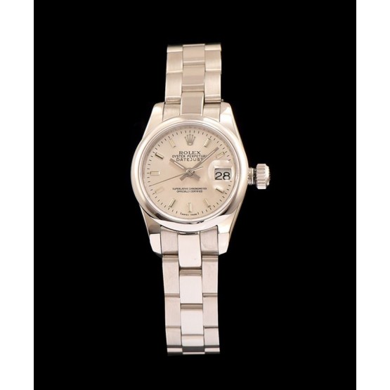 Rolex Stainless Steel Watches Silver