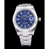 Rolex Datejust Watches with luminous hour markers Blue