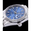 Rolex Men s Stainless Steel Datejust Watches Blue