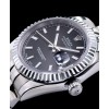 Rolex Men s Stainless Steel Datejust Watches Black