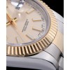 Rolex Stainless Steel Mid-size Datejust Watches Golden